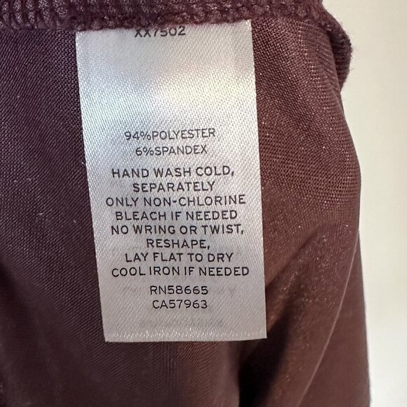 NEW Abound by Nordstrom Velvet Pull-on Mini Skirt with Slit - Large - Picture 5 of 6